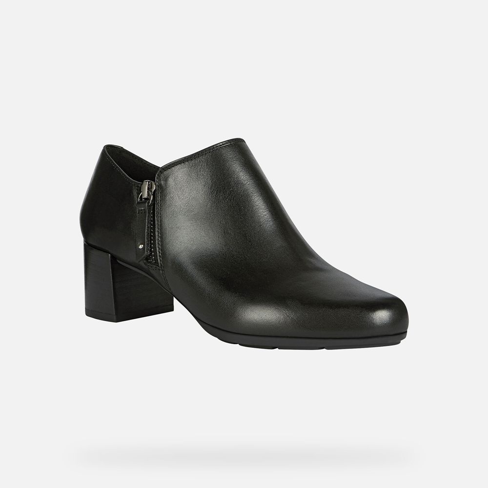 Geox Bayan Topuklar Siyah - New Annya Mid - LHP-560813